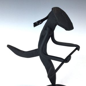 Field Hockey Girl Railroad Spike